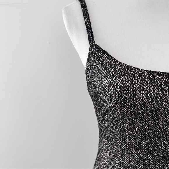 Hutch Silver Metallic Malia Gown size 4 - Picture 5 of 16